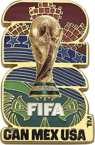 Official FIFA World Cup 2026 Edition Specialty Pins — Historical Collector's Item (Premium Weighted Zinc Alloy) — lifestyle view